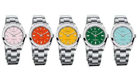 new rolex colors|rolex color scheme.